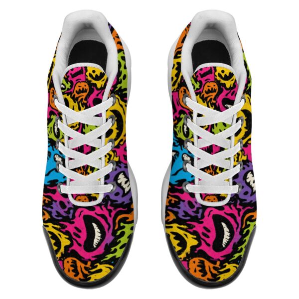TN-001 Neon Ghoul Lace Up Sneakers - Image 5
