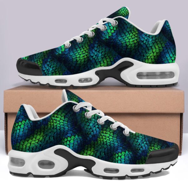 TN-001 Emerald Serpent Lace Up Sneakers - Image 7
