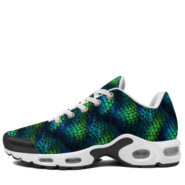 TN-001 Emerald Serpent Lace Up Sneakers