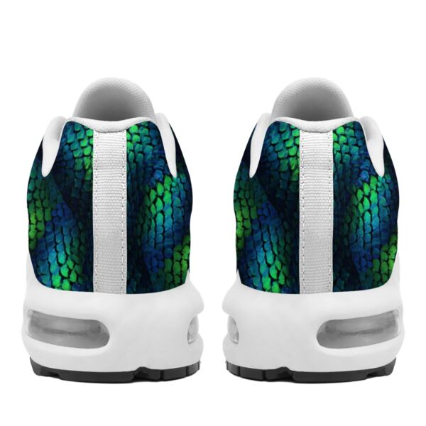 TN-001 Emerald Serpent Lace Up Sneakers - Image 6