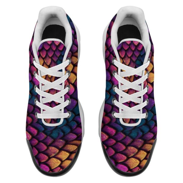 TN-001 Scales of Fire Lace Up Sneakers - Image 5