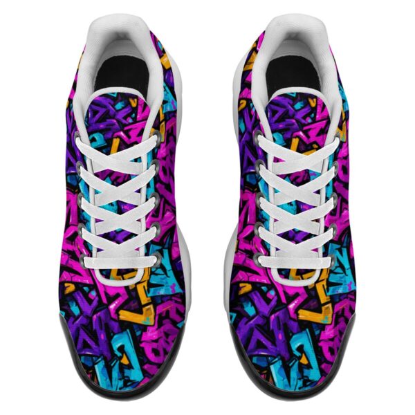 TN-001 Graffiti PulseLace Up Sneakers - Image 5