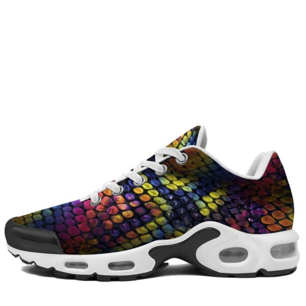 TN-001 Neon Cascade Lace Up Sneakers