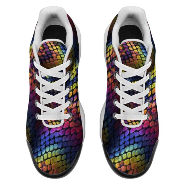 TN-001 Neon Cascade Lace Up Sneakers - Image 5