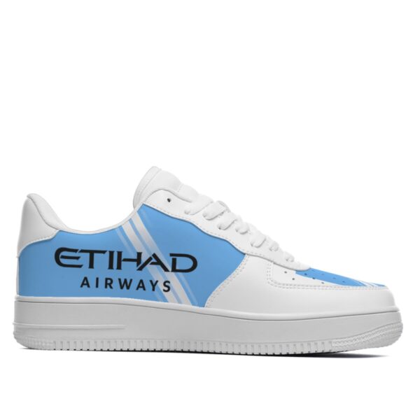 KJ  Manchester City 25-26 Home Kit Lace Up Sneakers 1 - Image 3