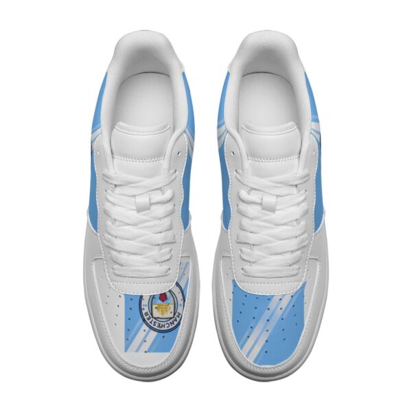 KJ  Manchester City 25-26 Home Kit Lace Up Sneakers 1 - Image 6