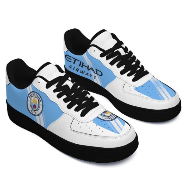 KJ  Manchester City 25-26 Home Kit Lace Up Sneakers 2 - Image 5