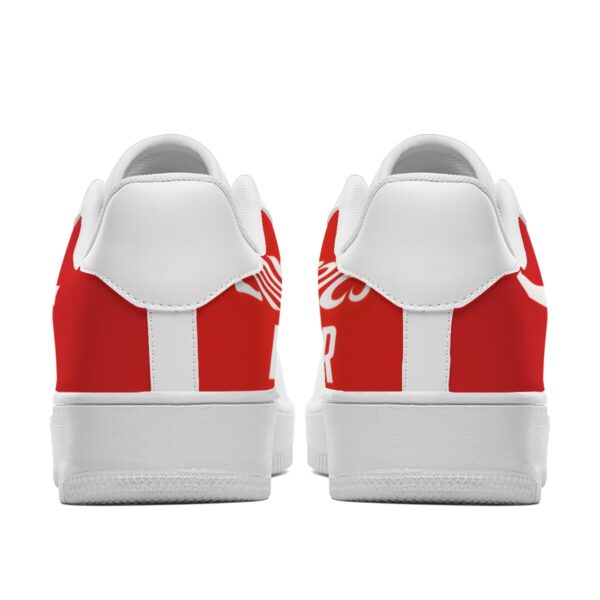 KJ  Arsenal 25-26 Home Kit Lace Up Sneakers 1 - Image 4