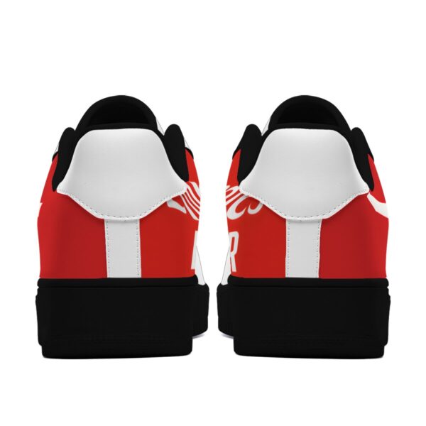 KJ  Arsenal 25-26 Home Kit Lace Up Sneakers 2 - Image 4