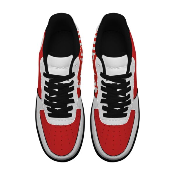 KJ  Arsenal 25-26 Home Kit Lace Up Sneakers 2 - Image 6