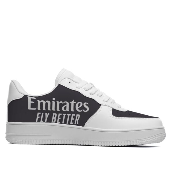 KJ  Arsenal 25-26 Away Kit Lace Up Sneakers 1 - Image 3