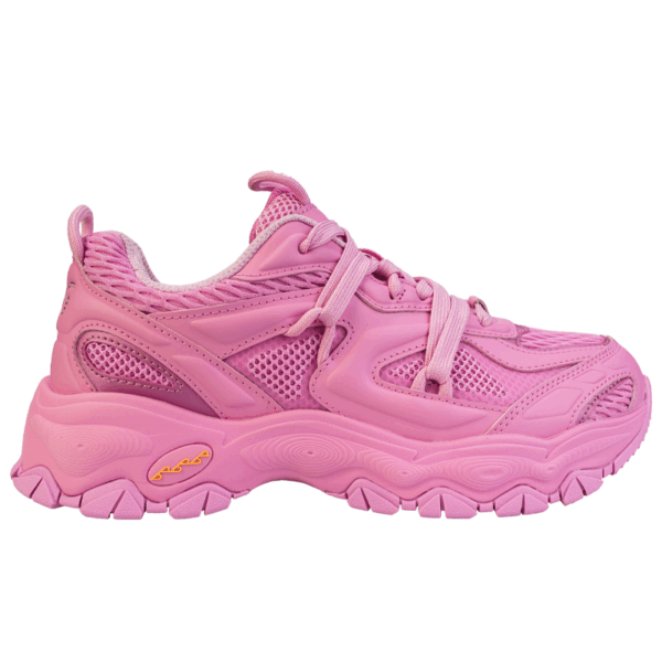 JD-HG2201-3 Sunset Glow Pink Lace UP Sneakers