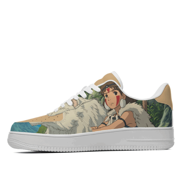 Princess Mononoke Lace Up Sneakers