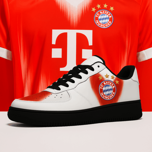 KJ  Arsenal 25-26 Home Kit Lace Up Sneakers 2