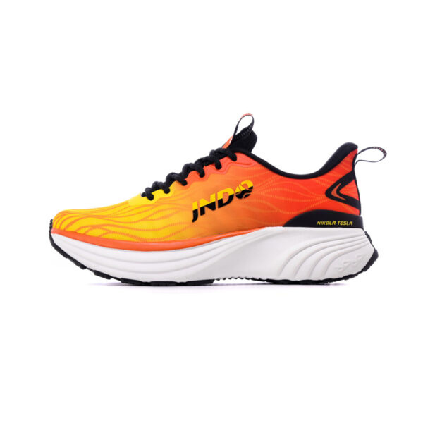 2216-03 Coral Yellow Lace UP Sneakers