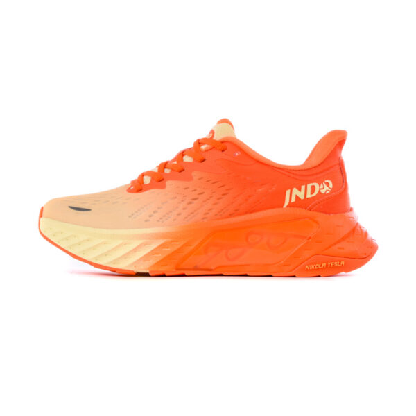 2210-06 Vibrant Orange Lace UP Sneakers