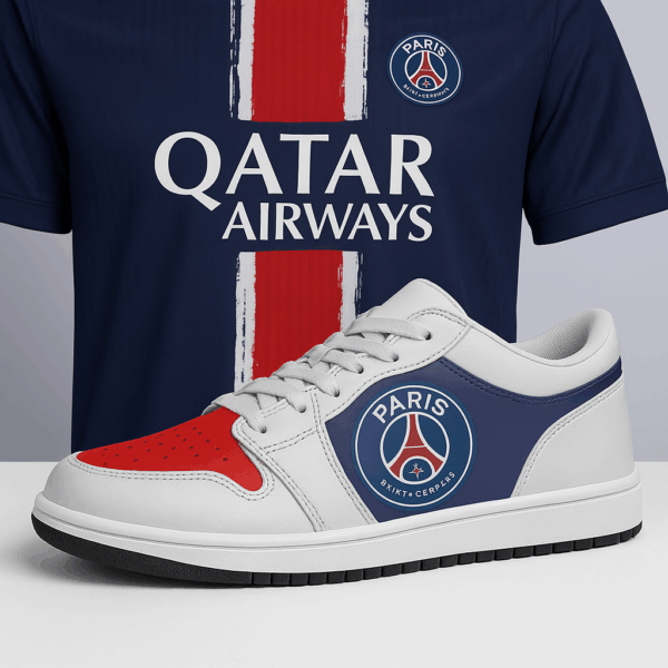 Paris Saint-Germain 25-26 Home Kit Lace Up Sneakers 1 SH-2079