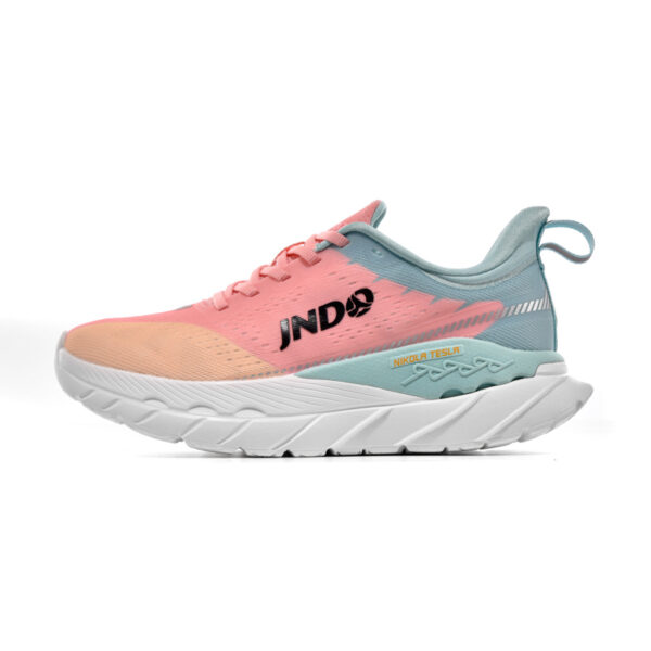 2301-05 Macaron Pastel Green Trio Lace UP Sneakers