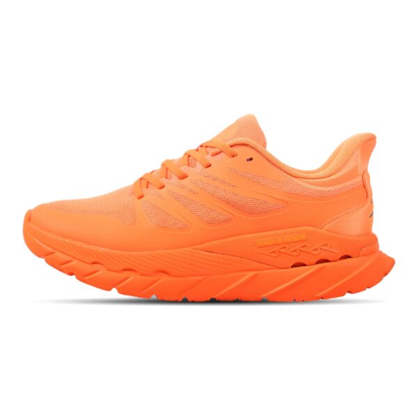 2305-04 Hermès Orange Lace UP Sneakers